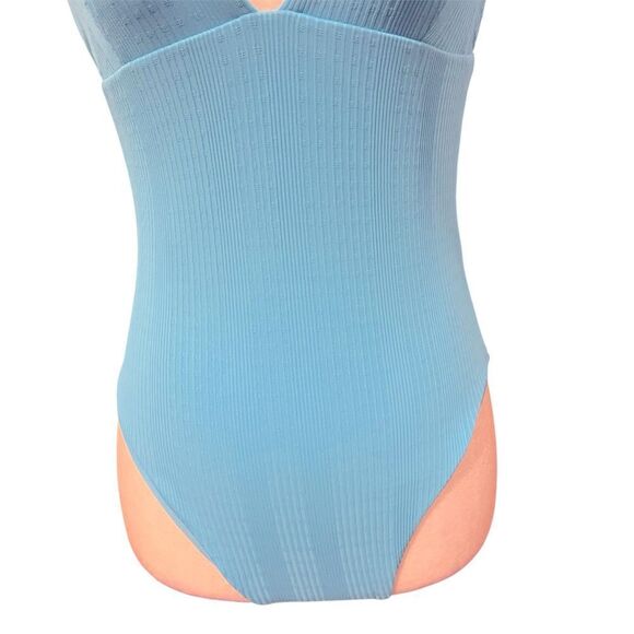 NWT L*Space women's Katniss one piece swimsuit size small in blue - Picture 5 of 11